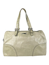 Bolso Satchel de Piel Envejecida