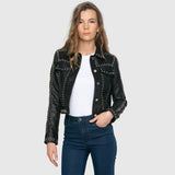 Chaqueta Narita Black Ecocuero