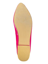 Mocasines Fucsia Metalizado