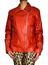 Chaqueta Tipo Biker Cuero