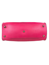 Cartera Garavani Vitello Rockstud Pink Cuero