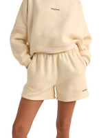 Shorts Logo Fleece Oatmeal