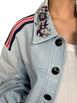 Chaqueta Cuello Bordado