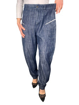 Pantalón efecto denim