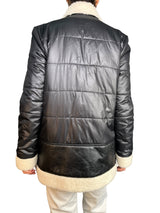 Parca Cuero Vegano Frontal