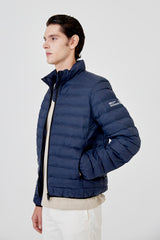 Parka Azul Sin Capucha Hombre - Sin Batería