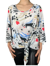 Blusa Estampado Maximalista