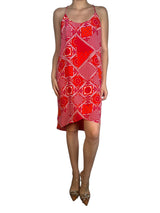 Vestido Seda Estampado