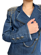 Chaqueta Denim Biker