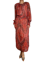 Vestido Maxi Fibras Metalizadas