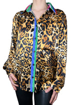 Blusa Print con detalles multicolor