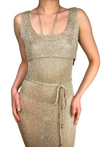 Vestido Tejido Lentejuelas