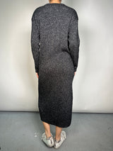 Vestido Fibras Metalizadas