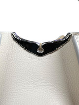 Bandolera Cuero Crema