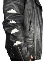 Chaqueta Cuero Capucha Desmontable