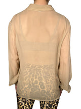 Blusa Traslúcida Seda