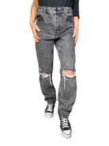 Jeans Mom Acid Wash