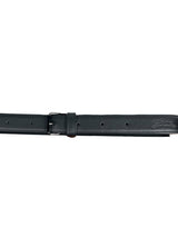 Cinturón Hebilla Negra Cuero