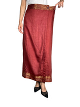 Falda Wrap Terracota