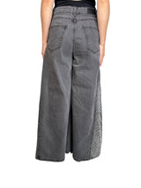 Jeans Gri Animal Print