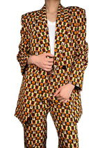 Set Blazer y Pantalón Estampado