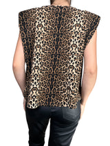 Polera Sin Mangas Hombreras