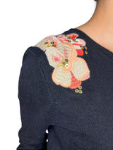 Sweater White Jewels