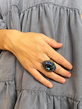 Anillo Crystal Blue