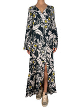 Vestido Wrap Estampado