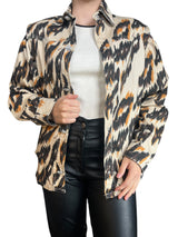 Sobrecamisa Denim Animal Print