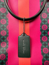 Cartera Verde/ Fucsia