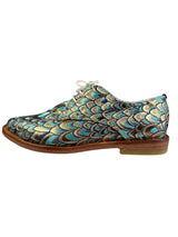 Zapatos Jacquard Cuero