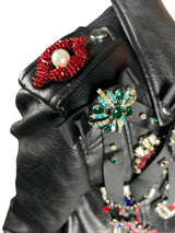 Chaqueta Ecocuero Lentejuelas