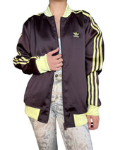 Chaqueta Bomber 3 Tiras Satén