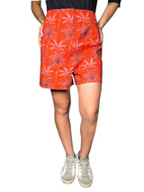 Shorts Tavolara Orange Palms PLUS SIZE