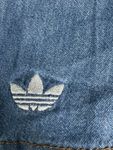 Falda Denim Tableada