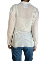 Blusa Detalles Tejidos