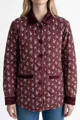 Chaqueta Estampada Flores