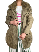 Chaqueta Bolsillos Piel