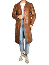 Chaqueta Larga Cuero