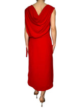 Vestido Lazo Lateral Bicolor