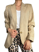 Blazer Lino Beige