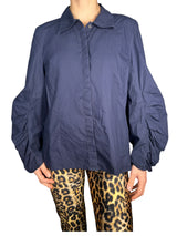 Blusa Mangas Fruncidas