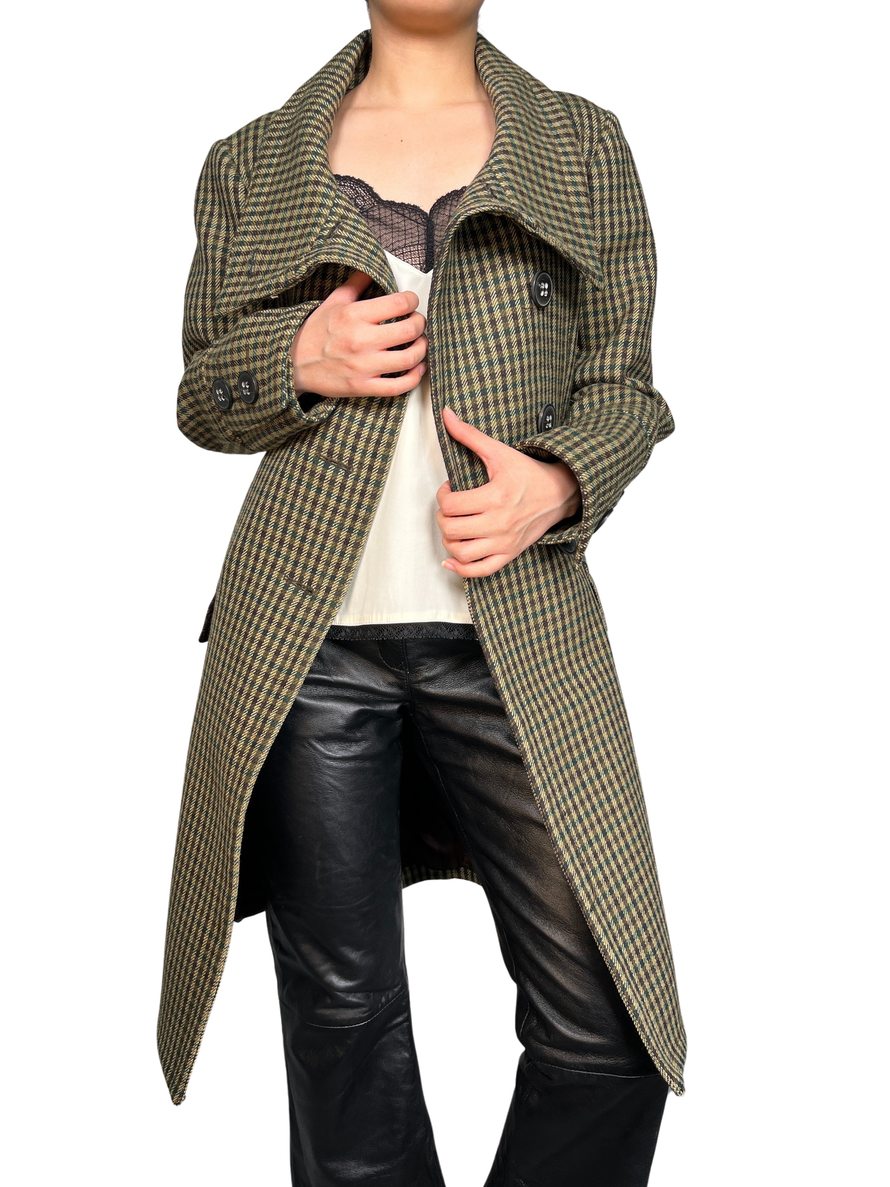 Abrigo Pied de Poule - ZARA �?? Market People