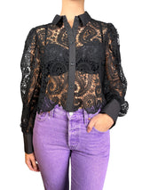 Blusa Traslúcida Guipur