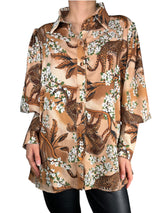 Blusa Estampada Leopardo