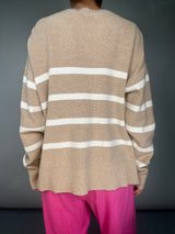 Sweater Leopardo Rayas