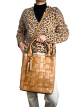 Cartera Vivian Peanut Leather