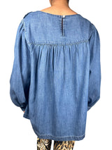 Blusa Cuello Fruncido