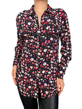 Blusa Viscosa Flores